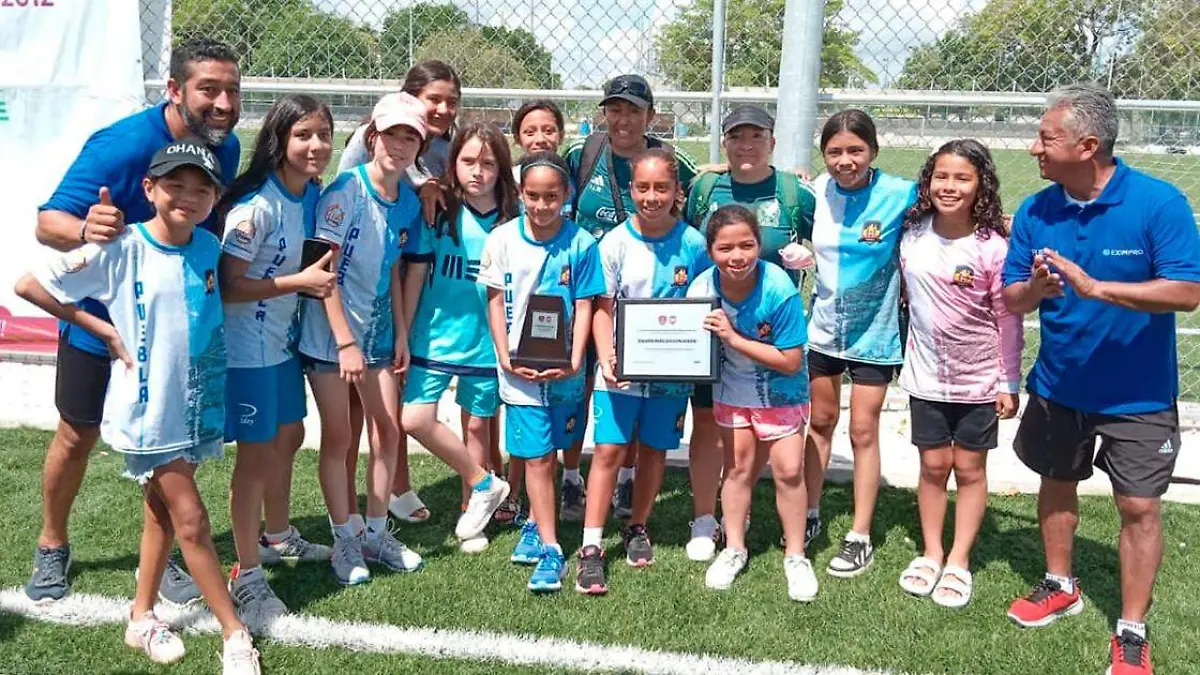 La selección poblana del tercer lugar